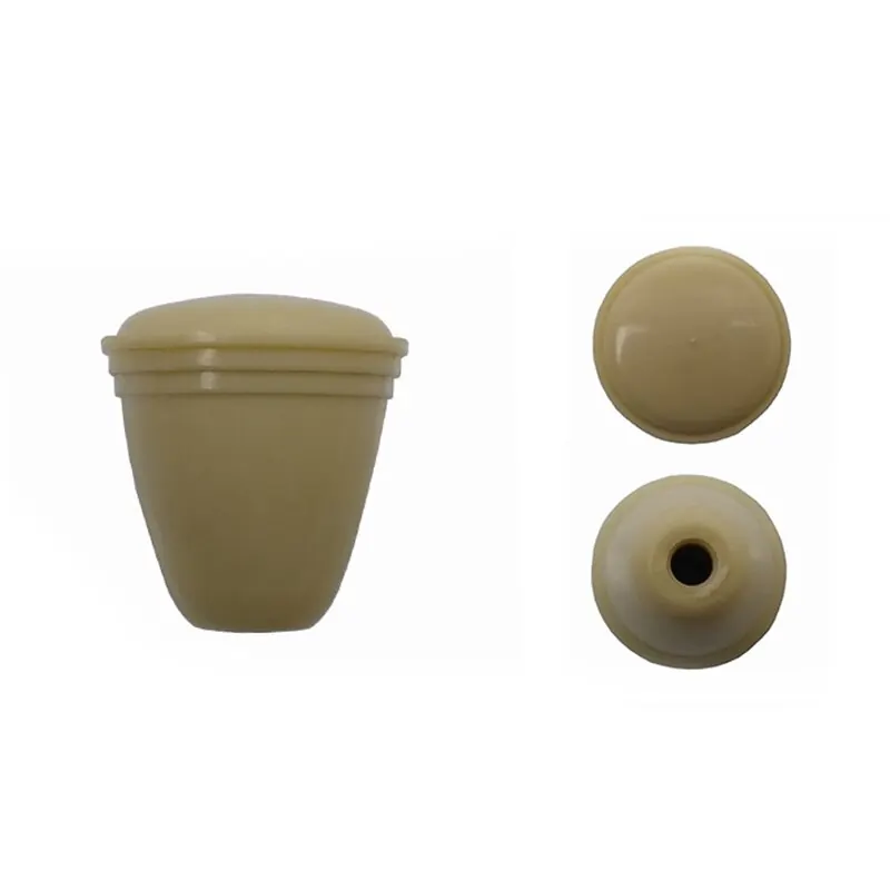 Button, ivory for VW Beetle headlights and wipers