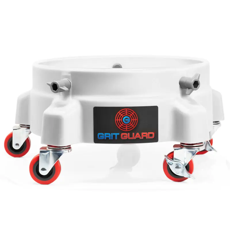 Grit Guard Bucket Dolly weiß