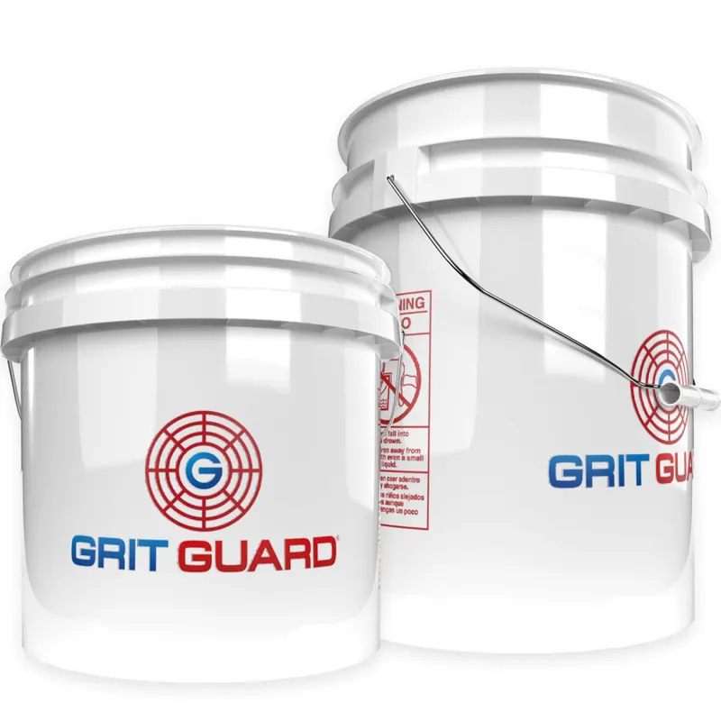 Grit Guard Wascheimer weiß